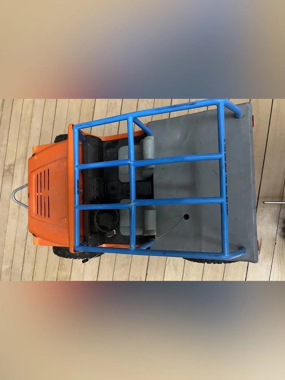 Bright 1:10 Scale Orange Jeep Wrangler Rock Crawler RC Truck with Remote⁠
